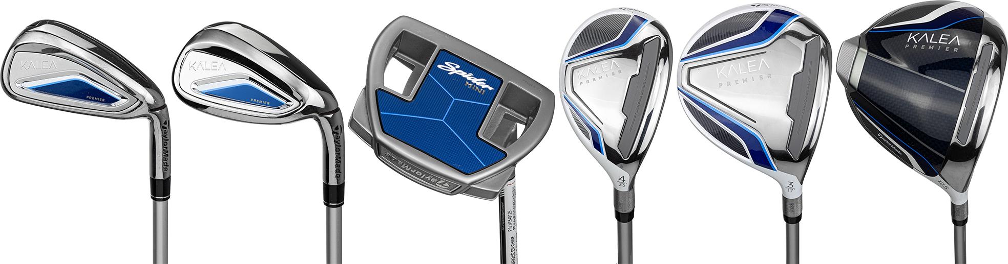 TaylorMade Kalea Premier Light Grey 10 Piece (No Bag) - Golf Club