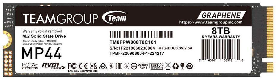 Team Group Elite MP44 M.2 PCIe 4.0 SSD