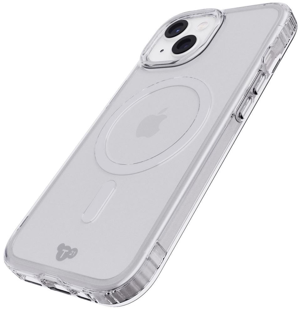 Tech21 Evo Clear MagSafe Phone Case for iPhone 15