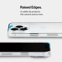 TechUp Gemshell Clear Phone Case for iPhone 15 Pro