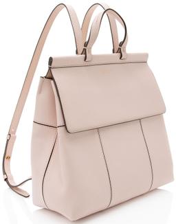 Tory Burch Leather Block T Backpack