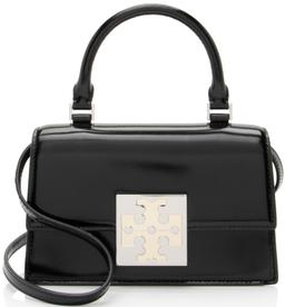 Tory Burch Patent Leather Bon Bon Mini Top Handle