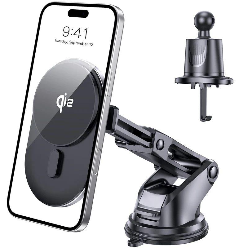 Tough On 15W Qi2 Wireless Car Charger