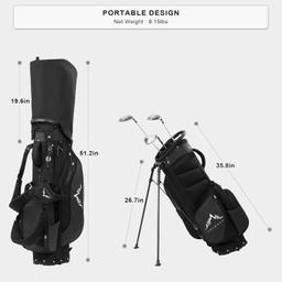 UniHimal 5-Way Golf Stand Bag