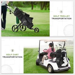 UniHimal 5-Way Golf Stand Bag