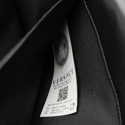 Versace Velvet Quilted Medusa Wallet On Chain