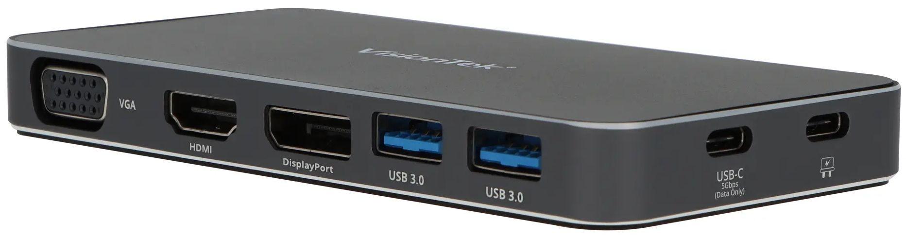 VisionTek VT210 Dual Display USB-C Docking Station