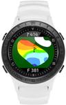 Voice Caddie A2 Golf GPS Watch - 33mm - White Plastic Case with White Silicone Silicone Band