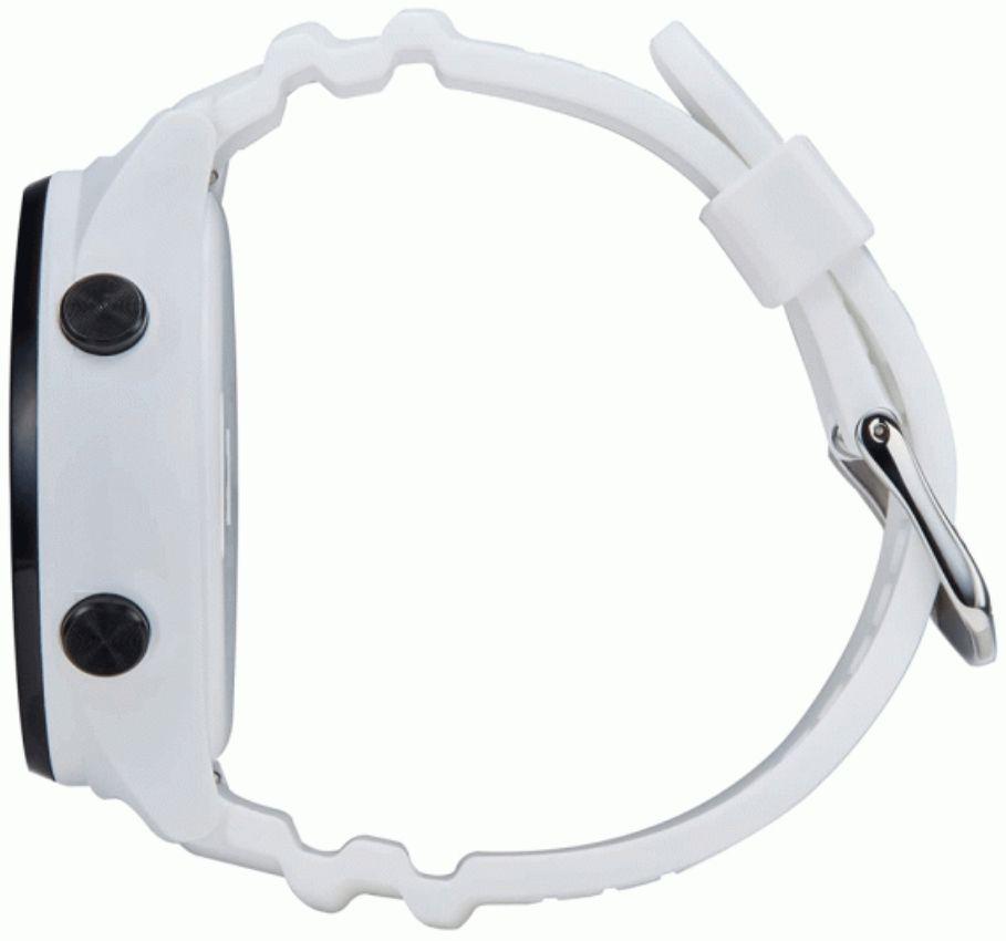 Voice Caddie A2 Golf GPS Watch - 33mm - White Plastic Case with White Silicone Silicone Band