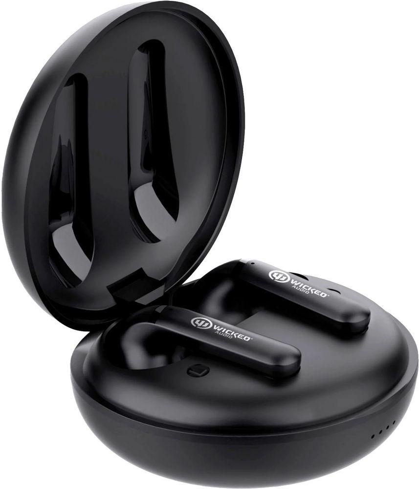 Wicked Audio  Mojo 500 True Wireless Bluetooth Earbuds - Black - Brand New