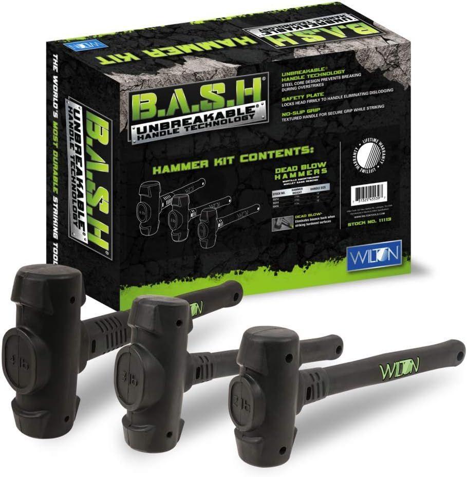 Refurbished Wilton B.A.S.H 11113 Dead Blow Hammer (3 Pc) - Reebelo Canada