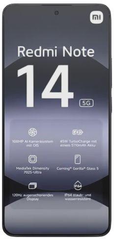 Refurbished Xiaomi Redmi Note 14 5G - Reebelo Canada
