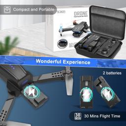 X-shop FPV Mini Drone Camera with 2 Batteries