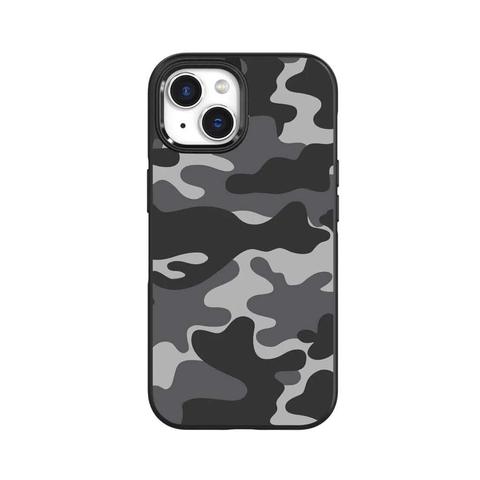 Caseco  iPhone 15 Plus Case With MagSafe - Black Camo - Black - Brand New