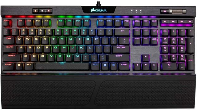 Corsair  K70 RGB MK.2 Low Profile RAPIDFIRE Mechanical Gaming Keyboard in Black in Brand New condition