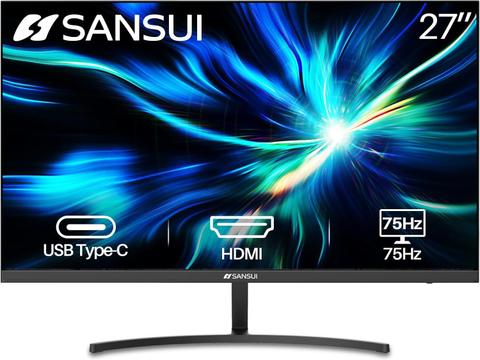 Sansui SANSUI 27" FHD Monitor with USB Type-C - Black - Excellent