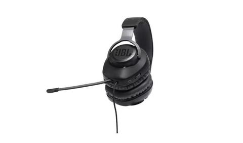 JBL  Quantum 100 Wired Over-Ear Gaming Headphones - Black - Brand New