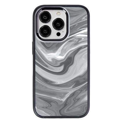Caseco  MagSafe iPhone 14 Pro Max Black Swirl Case - Black - Brand New