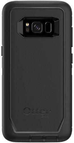 OtterBox  Defender Series Phone Case + Holster for Galaxy S8 - Black - Brand New