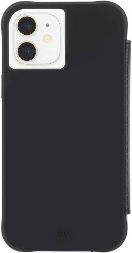 Case-Mate  Tough Wallet Folio Phone Case for Apple iPhone 12 Mini - Black - Excellent