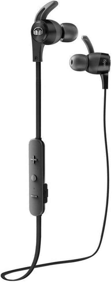 Monster  iSport Achieve In- Ear Bluetooth Wireless Headphones - Black - Excellent