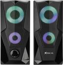 Xtrike Me  SK-501 2.0 Stereo Gaming Speaker with RGB Backlight in Black in Premium condition