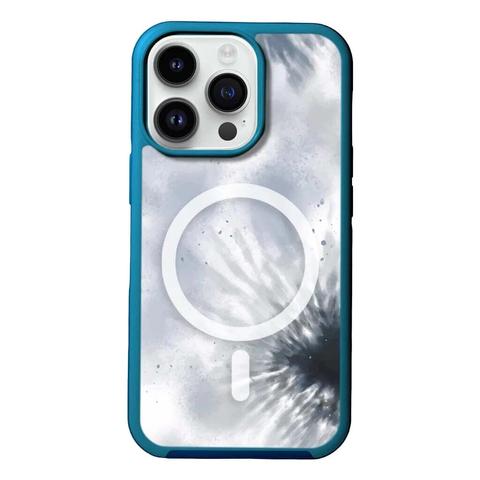 Caseco  MagSafe iPhone 14 Pro Max Blue Tie Dye Case - Blue - Brand New