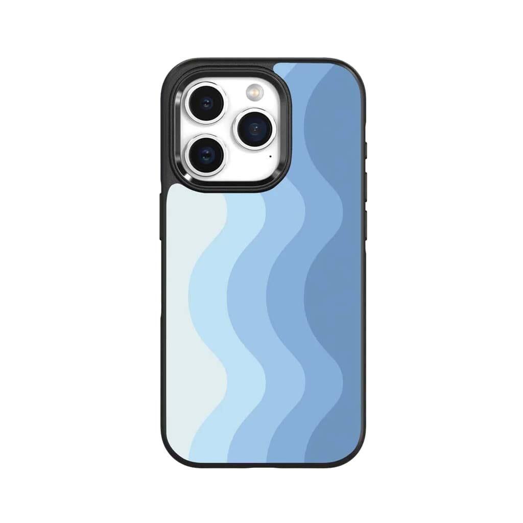 Caseco  iPhone 15 Pro Max Case With MagSafe - Blue Wave - Blue - Brand New