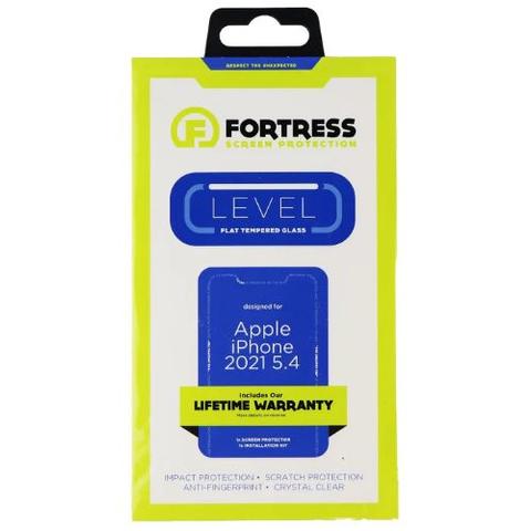 Fortress  Premium Tempered Glass Screen Protector for iPhone 13 Mini - Clear - Excellent