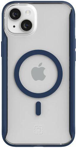 Incipio  AeroGrip Phone Case for MagSafe for iPhone 14 Plus - Midnight Navy/Clear - Acceptable