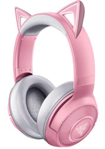 Razer  Kraken Kitty Edition Wireless Gaming Headset in Quartz Pink in Brand New condition