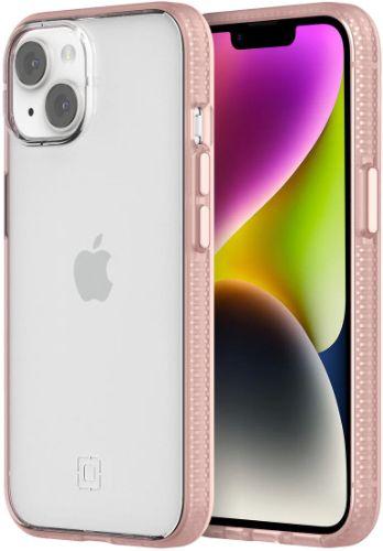 Incipio  Idol Series Case for Apple iPhone 14 Plus - Rose Quartz/Clear - Acceptable