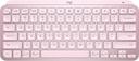 Logitech  MX Keys Mini Wireless Illuminated Keyboard in Rose in Premium condition