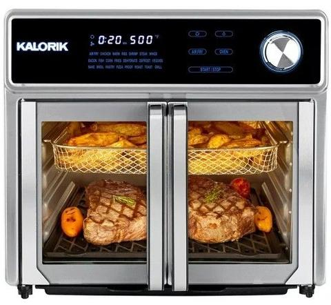 Kalorik  MAXX 26 Quart Digital Air Fryer Oven with Smokeless Grill (AFO 51519 SS) - Stainless Steel - Excellent