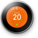 Google  Nest Learning Smart Wifi Thermostat (Gen 3) in Stainless Steel in Premium condition