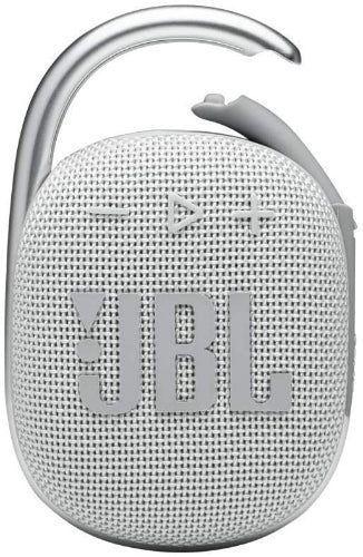JBL  Clip 4 Ultra-Portable Waterproof Speaker - White - Premium