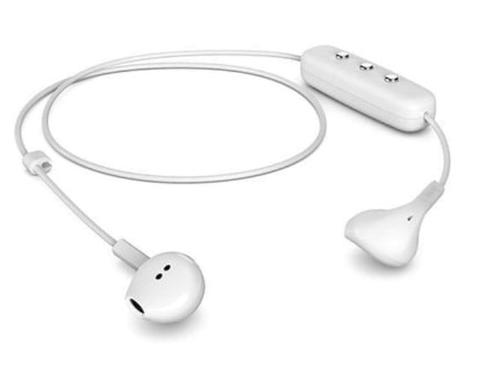 Happy Plugs  Earbud Plus Bluetooth Wireless Earphones - White - Premium