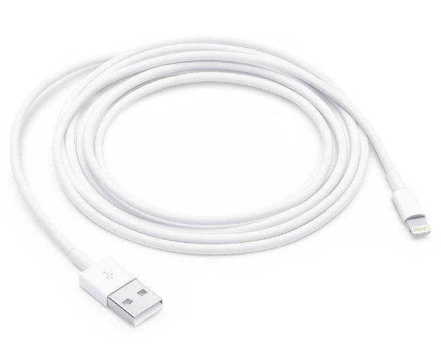 Apple  Lightning to USB Cable (2M) in White in Acceptable condition