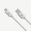 Caseco  Usb Type C Charging And Transfer Cable in White in Brand New condition