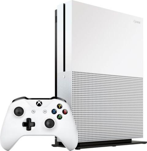 Microsoft  Xbox One S Gaming Console (Disc Edition) - 1TB - Robot White - Excellent