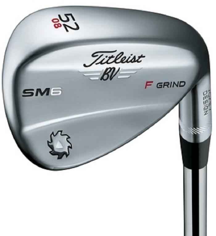 Titleist Vokey SM6 Tour Chrome F Grind Wedge - Golf Club