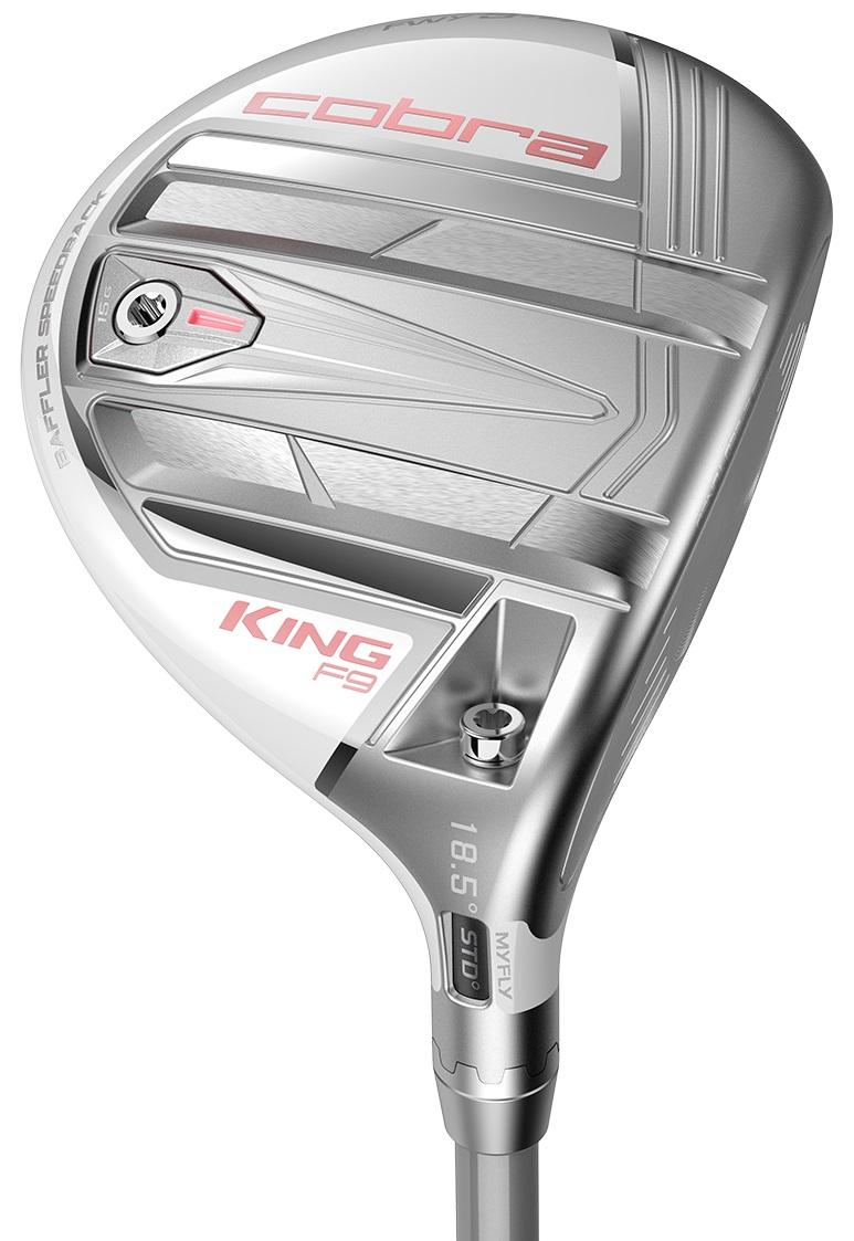 Cobra King F9 SpeedBack White Pink Fairway Wood Women - Golf Club