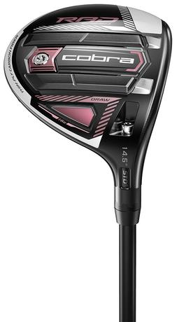 Cobra RADSpeed Draw Black/Pink Fairway Wood Women - Golf Club