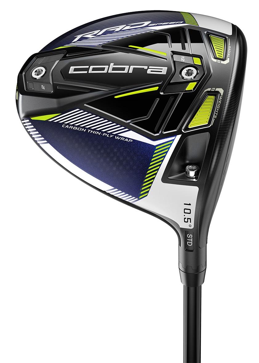 Cobra RADSpeed Gloss Turbulence Gray/Turbo Yellow Driver - Golf Club