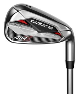 Cobra AIR-X Chrome/Red 2022 Iron Set - Golf Club