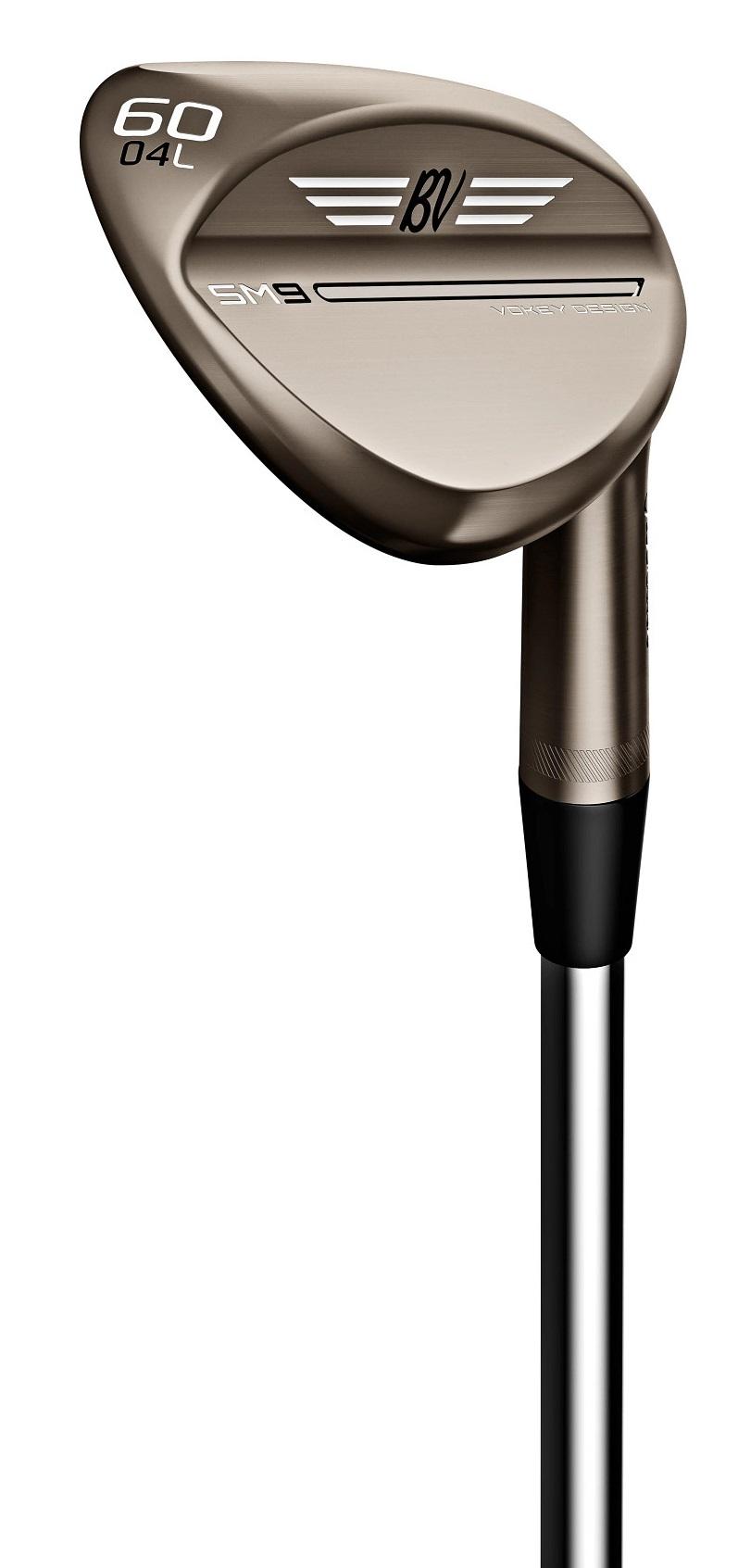 Titleist Vokey SM9 Brushed Steel L Grind Wedge - Golf Club