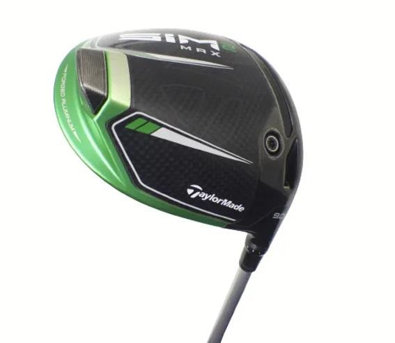 TaylorMade MySIM2 Black/Green Driver - Golf Club