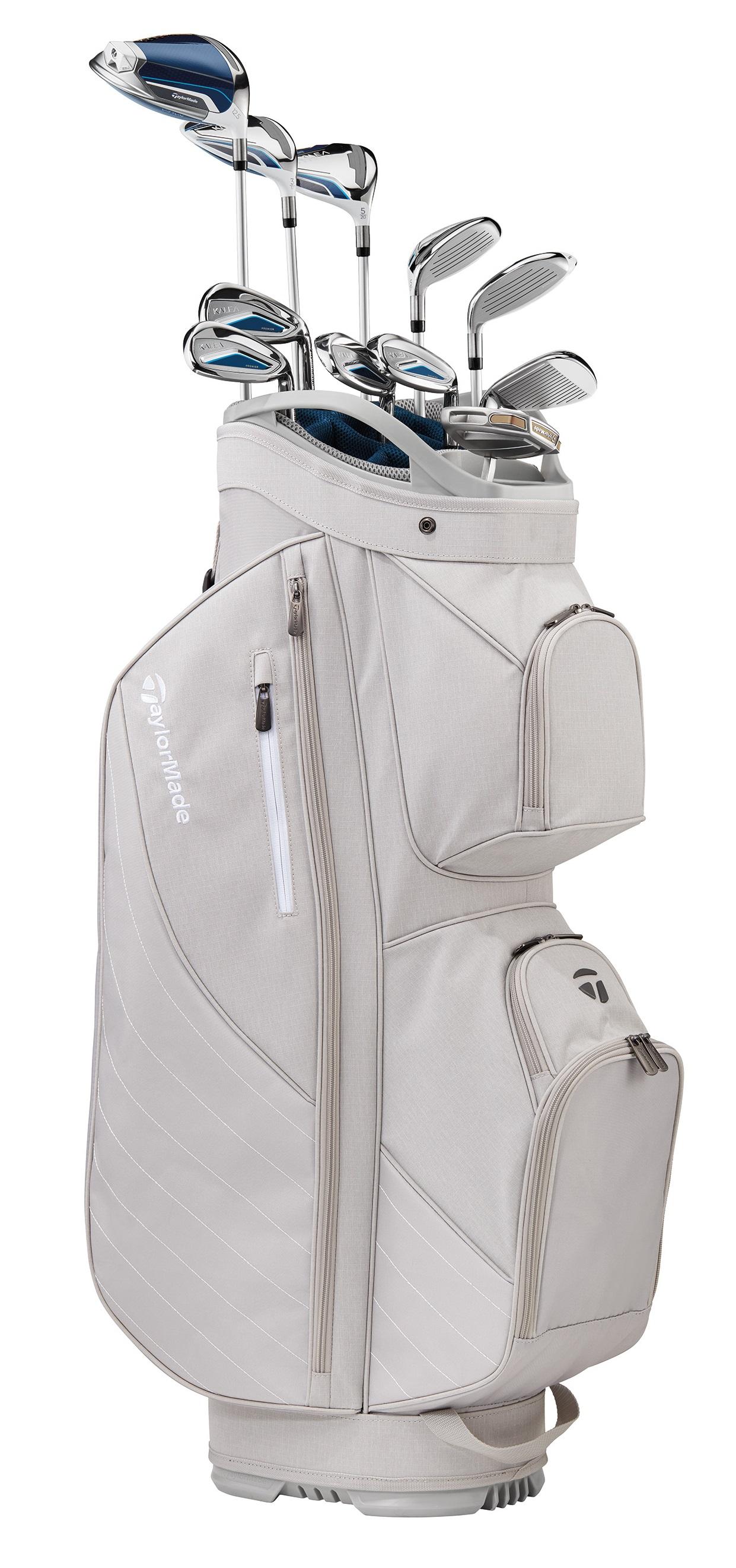 TaylorMade Kalea Premier Light Grey 11 Piece Club Set Women - Golf Club