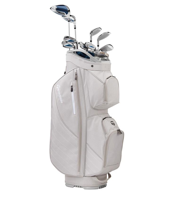 TaylorMade Kalea Premier Light Grey 10 Piece Club Set Women - Golf Club