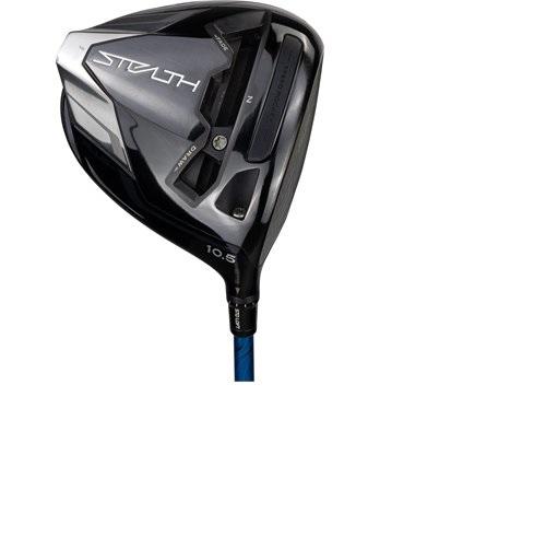 TaylorMade MYSTEALTH PLUS Black/Blue w/Blue Face Driver - Golf Club